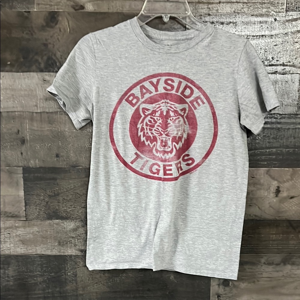 Saved By the Bell Bayside Tigers Gray T-Shirt